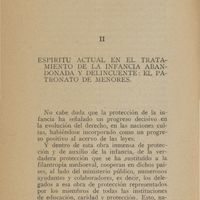 0016 - Page 14 - II. Espíritu actual en el tratamiento de la infancia abandonada y delincuente : el patronato de menores