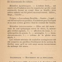 0131 - Page 131 - II – Statistique ; Mouvement de la population