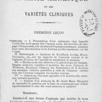 0003 - Page 3 - Première leçon / Sommaire