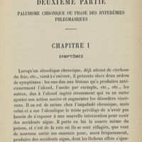 0043 - Page 35 - Deuxième partie. Paludisme chronique ou phase des hyperémies phlegmasiques. Chapitre I. Symptômes