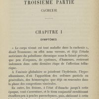 0143 - Page 135 - Troisième partie. Cachexie. Chapitre I. Symptômes
