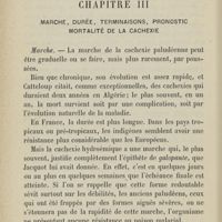 0190 - Page 182 - Chapitre III. Marche, durée, terminaisons, pronostic, mortalité de la cachexie