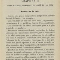 0217 - Page 209 - Chapitre II. Complications survenant du coté de la rate. Rupture de la rate