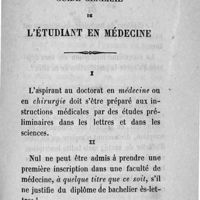 0005 - Page 5 - Guide général de l'étudiant en médecine. I. II