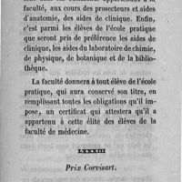 0063 - Page 63 - LXXXIII Prix Corvisart