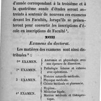 0077 - Page 77 - XCIII Examens du doctorat