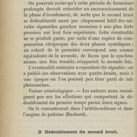 0182 - Page 176 - 2. Dédoublement du second bruit