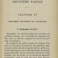 0191 - Page 179 - Deuxième partie. Chapitre XV. Angiomes internes ou viscéraux. 1. Angiomes du foie
