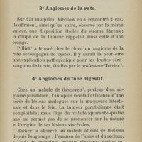 0195 - Page 183 - 3. Angiomes de la rate / 4. Angiomes du tube digestif
