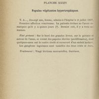 0420 - Page 342 - Planche XXXIV. Papules végétantes hypertrophiques