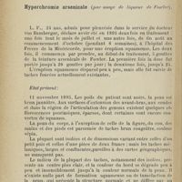 0420 - Page 328 - Planche XXXVII. Hyperchromie arsenicale (par usage de liqueur de Fowler)