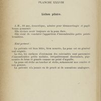 0424 - Page 330 - Planche XXXVIII. Lichen pilaire