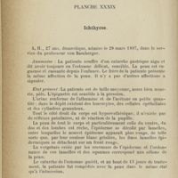 0428 - Page 332 - Planche XXXIX. Ichthyose