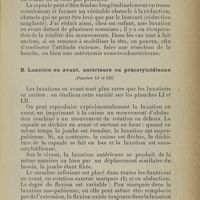 0427 - Page 325 - B. Luxation en avant, antérieure ou précotyloïdienne