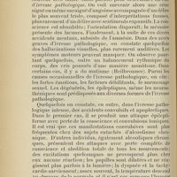 0624 - Page 562 - 2. - Ivresse pathologique 3. - Alcoolisme chronique