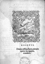 [Colophon] - Du mouvement des muscles, Livre deux. Autheur Galien. Nouvellement traduict de Latin en [...]