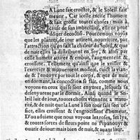 0218 - Page 190 - Que la grappe du raison croist & grossit: mais ne meurit pas és rayons de la lune. Chap. XIX