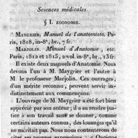 0107 - Page 87 - Article II. Sciences médicales. I. Zoonomie