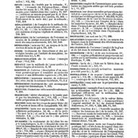 0016 - Page 16 - Table générale et alphabétique des matières contenues dans les douze premiers volumes du bulletin général de thérapeutique médicale et chirurgicale. Deltoïde. / Dénonciateurs. / Dentaires. / Dentition. / Dents. / Déplacement. / Déplétion. / Dépuration. / Derme. / Désarticulation. / Desault. / Descente. / Déviations. / Dévoiement. / Dextrine. / Diachylon. / Diacode. / Diagnostic. / Diarrhée. / Diathèses. / Diète. / Difformités. / Digestion. / Digitale. / Digitaline. / Dilatation. / Dilatations. / Diphtérite. / Dippel. / Dissolution. / Distillation. / Distillées. / Diurétiques. / Doctrine. / Doigts. / Douches. / Douleurs