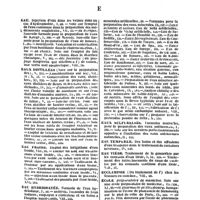 0017 - Page 17 - Table générale et alphabétique des matières contenues dans les douze premiers volumes du bulletin général de thérapeutique médicale et chirurgicale. Douleurs. / Dupuytren. / Dyssenterie. / Dysmenhorrée. / Eau. / Eaux distillées. / Eau froide. / Eau hydriodatée. / Eaux minérales. / Eaux sulfureuses. / Eau tempérée. / Eau tiède. / Ecclampsie. / École. / Économie. / Écorce