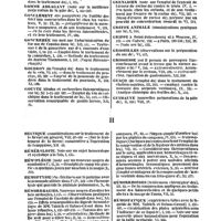 0024 - Page 24 - Table générale et alphabétique des matières contenues dans les douze premiers volumes du bulletin général de thérapeutique médicale et chirurgicale. Glandulaires. / Globe oculaire. / Goitre. / Gomme adragant. / Gonflement. / Gonorrhée. / Goudron. / Goutte. / Goutteux. / Graisse mercurielle. / Gratiole. / Grenadier. / Greffe animale. / Grippe. / Groseilles. / Grossesse. / Guaço. / Guimauve. / Hectique. / Héméralopie. / Hémiplégie. / Hémoptysie. / Hémorrhagies. / Hémorrhoïdes. / Hémostatique. / Hernies