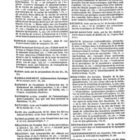 0043 - Page 43 - Table générale et alphabétique des matières contenues dans les douze premiers volumes du bulletin général de thérapeutique médicale et chirurgicale. Racine. / Radiale. / Rage. / Raisin. / Ramollissement. / Rapport. / Rapports. / Ratanhia. / Rate. / Rationalisme. / Réactifs. / Réaction. / Recensement. / Recherches. / Récidive. / Recrudescence. / Rectum. / Réduction. / Réfrigérante. / Refroidissement. / Régime. / Règlement. / Règles