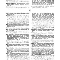 0019 - Page 19 - Table générale et alphabétique des matières contenues dans les volumes XIII à XXIV inclusivement du bulletin général de thérapeutique médicale et chirurgicale. Drastiques. / Droguistes. / Droit antérieur. / Dupuytren. / Dysménorrhée. / Dyspepsies. / Dysphagie. / Dyssenteries. / Dystocie. / Eau. / Eau. / Eau. / Eau. / Eau. / Eau. / Eau. / Eau. / Eau. / Eaux. / Eaux. / Éclampsie. / Écoles. / Économie. / Écorce. / Écorce. / Écoulements. / Ecthyma. / Ectropion. / Eczéma. / Effort. / Électro-puncture
