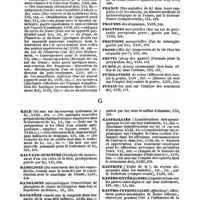 0026 - Page 26 - Table générale et alphabétique des matières contenues dans les volumes XIII à XXIV inclusivement du bulletin général de thérapeutique médicale et chirurgicale. Fractures. / France. / Fraudes. / Frictions. / Frictions. / Froid. / Fruits. / Fumée. / Fumigations. / Fusain. / Gale. / Galvano-puncture. / Ganglions. / Ganglions. / Gangrène. / Gargarismes. / Gastralgies. / Gastrite. / Gastro-entéralgies. / Gastro-intestinales. / Gayac. / Gaz. / Gélatine