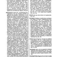 0050 - Page 50 - Table générale et alphabétique des matières contenues dans les volumes XIII à XXIV inclusivement du bulletin général de thérapeutique médicale et chirurgicale. Potasse. / Potassium. / Pouce. / Poudres. / Pouls. / Poumons. / Pourriture. / Précipité