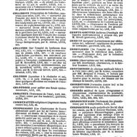 0021 - Page 19 - Table générale et alphabétique des matières contenues dans les volumes LXI à LXXII inclusivement du bulletin général de thérapeutique médicale et chirurgicale. Colique. / Collodion. / Collyres. / Colombo. / Colotomie. / Comateux. / Communautés. / Compression. / Compte-gouttes. / Conduit. / Condylomes. / Cones. / Conférences. / Congestions. / Congrès. / Conjonctivales. / Conjonctive. / Conjonctivite. / Constipation. / Constitutions