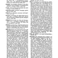 0032 - Page 30 - Table générale et alphabétique des matières contenues dans les volumes LXI à LXXII inclusivement du bulletin général de thérapeutique médicale et chirurgicale. Faculté. / Falret. / Fano. / Faradisation. / Farcin. / Fausse. / Fébrifuge. / Fémur. / Fer. / Ferrugineuses. / Fève. / Fiel de boeuf. / Fièvres