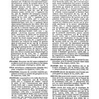 0033 - Page 31 - Table générale et alphabétique des matières contenues dans les volumes LXI à LXXII inclusivement du bulletin général de thérapeutique médicale et chirurgicale. Fièvres. / Filaire. / Fils. / Fissures. / Fistules. / Fistuleux. / Fleurs. / Flexion. / Foetus. / Foie. / Folie