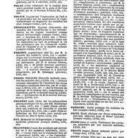0034 - Page 32 - Table générale et alphabétique des matières contenues dans les volumes LXI à LXXII inclusivement du bulletin général de thérapeutique médicale et chirurgicale. Folie. / Folle. / Follin. / Fonssagrives. / Forceps. / Fosses nasales. / Fougère. / Foy. / Fractures. / Frérichs. / Fritz. / Froid. / Fruits. / Fucus. / Furoncles. / Fuster