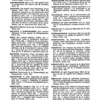 0062 - Page 60 - Table générale et alphabétique des matières contenues dans les volumes LXI à LXXII inclusivement du bulletin général de thérapeutique médicale et chirurgicale. Sabine. / Saccharures. / Saignée. / Salive. / Salsifis et scorsonère. / Sang. / Sangsue. / Santal. / Santonine. / Sarracenia. / Sarracenine. / Saucerotte. / Sauge. / Scarifications. / Scarlatine. / Schutzenberger. / Sciatique. / Science et les savants. / Scille. / Sclérodermie. / Scoutetten. / Scrofule. / Scrofuleux. / Section. / Sédillot. / Seigle. / Sein