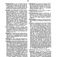 0070 - Page 68 - Table générale et alphabétique des matières contenues dans les volumes LXI à LXXII inclusivement du bulletin général de thérapeutique médicale et chirurgicale. Tympanite. / Typhlographe. / Typhus. / Ulcérations. / Ulcères. / Uranoplastie. / Urémie. / Urémiques. / Urèthre. / Uréthrite. / Uréthrotome. / Uréthrotomie. / Urétorrhée. / Urine. / Urticaire. / Utérines. / Utérus
