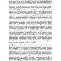 0093 - Page 89 - Revue analytique des sociétés savantes de la France et de l'étranger. Société médicale des hôpitaux. Séance du 7 juillet 1882. Rétrécissement de l'artère pulmonaire. / Injections sous-cutanées de peptones mercuriques