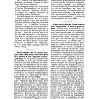 0147 - Page 141 - Répertoire. Revue des journaux français et étrangers. Revue des thèses. Du traitement de l'inversion utérine chronique. Dr Audigé (1881). / Traitement de la mort apparente des nouveau-nés par les bains à 50 degrés centigrades. / Cure radicale de l'hydrocèle par injection d'acide phénique