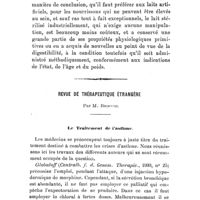 0904 - Page 899 - Revue critique. Des laits artificiels, par le Dr J. Laumonier. / Revue de thérapeutique étrangère. Par M. Brocchi. Le traitement de l'asthme