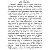 0120 - Page 116 - Thérapeutique chirurgicale. Pathogénie et traitement du spina bifida, par le Dr Picou..