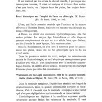 0193 - Page 189 - Revue des thèses. Par Mme P. Laborie. De l'infection en chirurgie et son traitement par le sérum de Petit. M. Nazim (1906). / Essai historique sur l'emploi de l'eau en chirurgie. M. Serin (1906). / Traitement de l'ectopie testiculaire, rôle de la glande interstitielle (étude critique). M. Iser (1906)