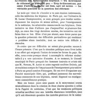0197 - Page 193 - Chronique. La réunion des médecins des hôpitaux. - Un mouvement de réformes qui n'aboutit pas. - Trop de discussions, pas assez d'action. - Parler est bien, agir est mieux. - La véritable position de la question des réformes