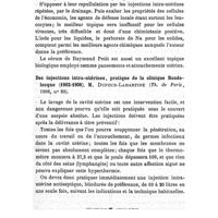 0432 - Page 424 - Revue des thèses, par Mme P. Laborie. Essai sur le traitement intra-utérin de l'infection puerpérale. M. Clément (1907). / Des injections intra-utérines, pratique de la clinique Baudelocque (1902-1906). M. Dufour-Lamartine (1906)