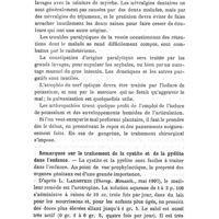 0434 - Page 426 - Revue des travaux français et étrangers. Thérapeutique médicale. Sur quelques symptômes importants du tabès et leur traitement. / Remarques sur le traitement de la cystite et de la pyélite dans l'enfance