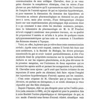 0470 - Page 460 - Société de thérapeutique. Séance du 11 mars 1908. Communications. I. - Recherches pharmacologiques sur le gui, par J. Chevalier. Discussion