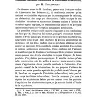 0509 - Page 495 - Thérapeutique générale. Prétendus antidotes d'alcaloïdes et antitoxines artificielles, par H. Dorlencourt
