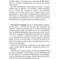 0660 - Page 636 - Revue des travaux français et étrangers. Pharmacologie. L'estoral, par le Dr N. Spezia (Gazz. med. Lombarda, 1907, n° 4). / Avantages de l'euquinine, par E.-T. Rhames (Merck's Archives, janvier, 1907)