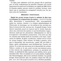 0692 - Page 668 - Revue des travaux français et étrangers. Thérapeutique médicale. Le diagnostic précoce des oreillons (Le caducée). / Maladies vénériennes. Emploi des grands lavages d'après la méthode de Kalt dans le traitement de la blennorrhée des adultes