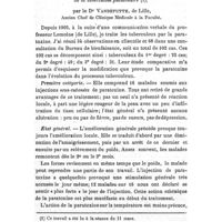 0726 - Page 702 - Société de thérapeutique. Séance du 8 avril 1908 (Suite et fin.). Lecture. Modifications provoquées par la paratoxine dans l'évolution de la tuberculose pulmonaire, par le Dr Vandeputte..