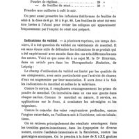 0849 - Page 825 - Revue de thérapeutique étrangère. Traitement médical de la lithiase biliaire. / Indications du validol
