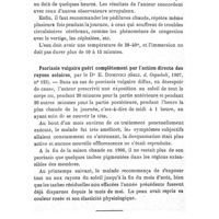 0935 - Page 911 - Revue des travaux français et étrangers. Physiothérapie. Le traitement physique de l'artériosclérose justifié par la nouvelle interprétation de sa pathogénèse. / Psoriasis vulgaire guéri complètement par l'action directe des rayons solaires, par le Dr E. Dominici (Gazz. d. Ospedali, 1907, n° 123)